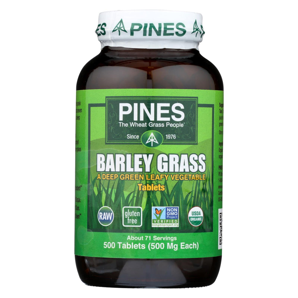Pines International Barley Grass - 500 Mg - 500 Tablets