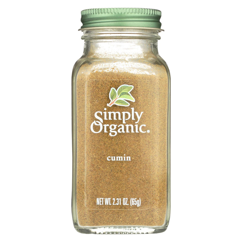 Simply Organic Ground Cumin Seed - Case Of 6 - 2.31 Oz.