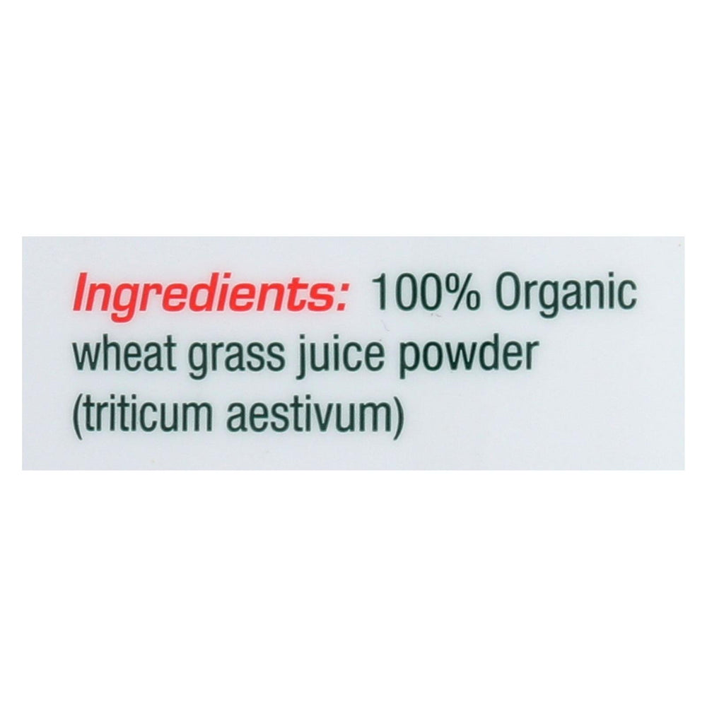 Green Foods Organic And Raw Wheat Grass Shots - 5.3 Oz