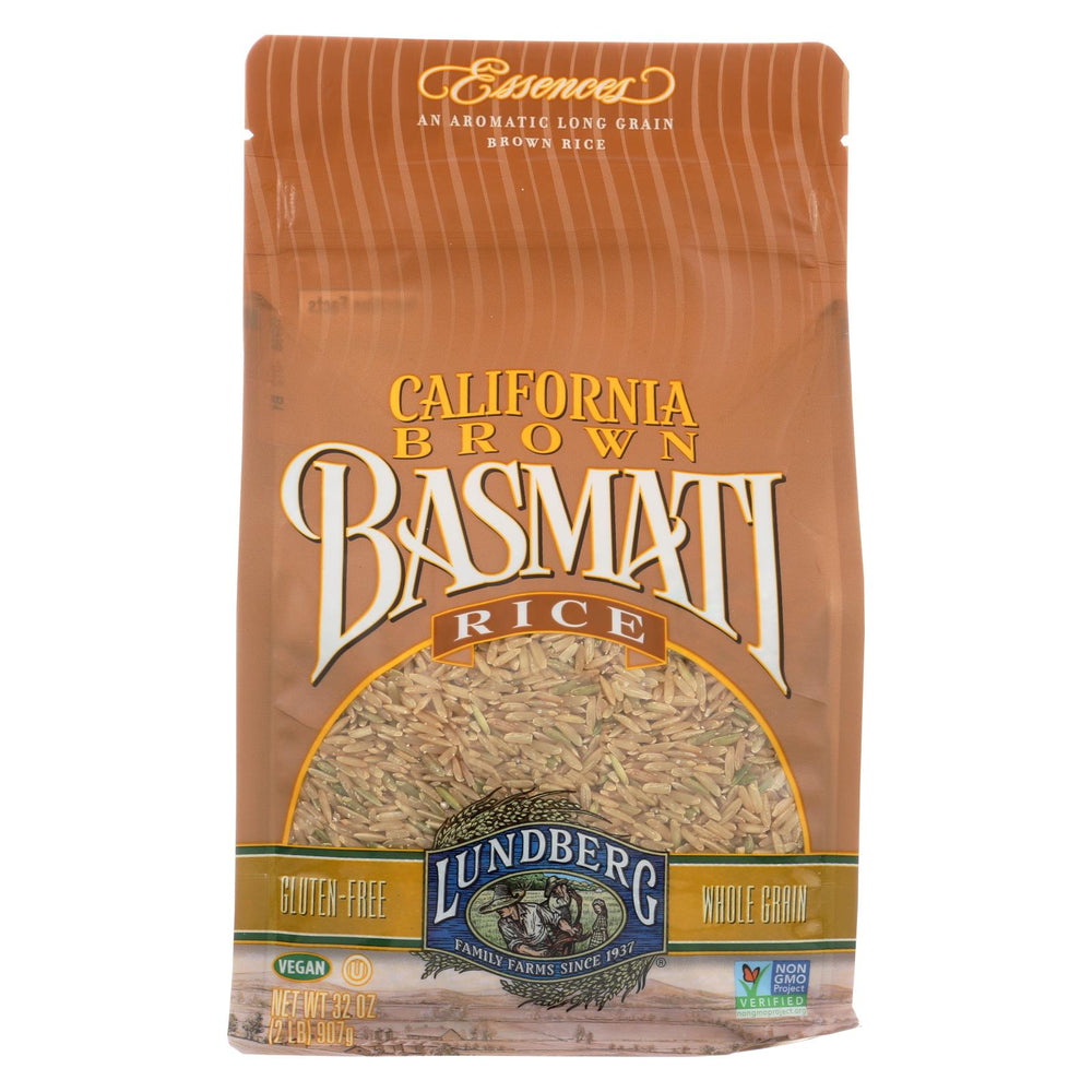 Lundberg Family Farms Organic Brown Basmati Rice - Case Of 6 - 2 Lb.