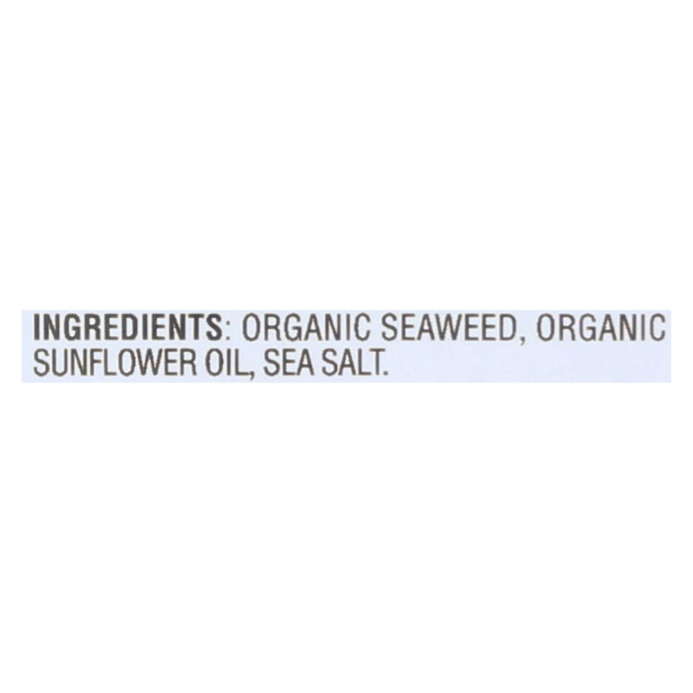 Gimme Organic Roasted - Sea Salt - Case Of 12 - 0.17 Oz.