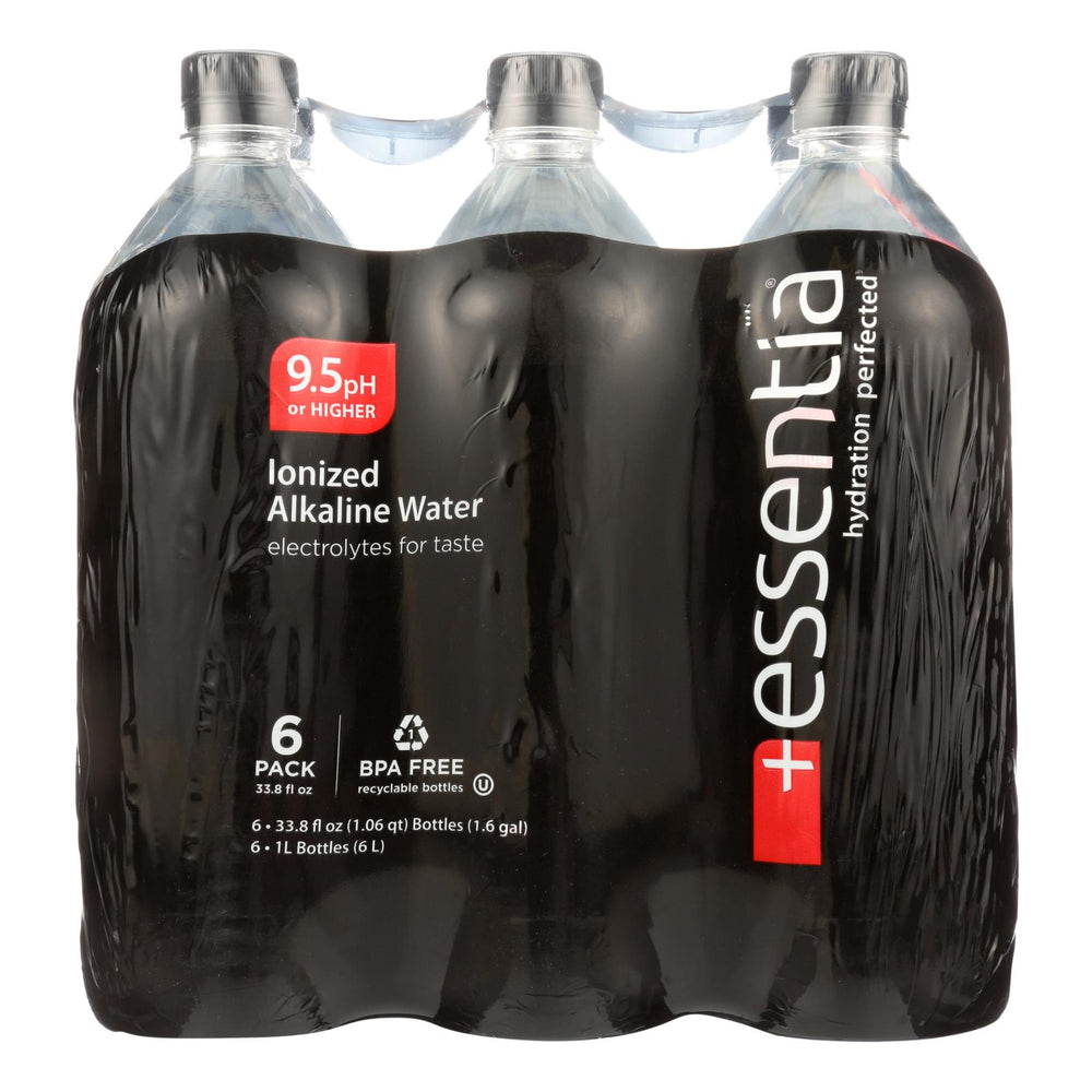 Essentia Hydration Perfected Drinking Water - 9.5 Ph. - Case Of 12 - 1 Liter