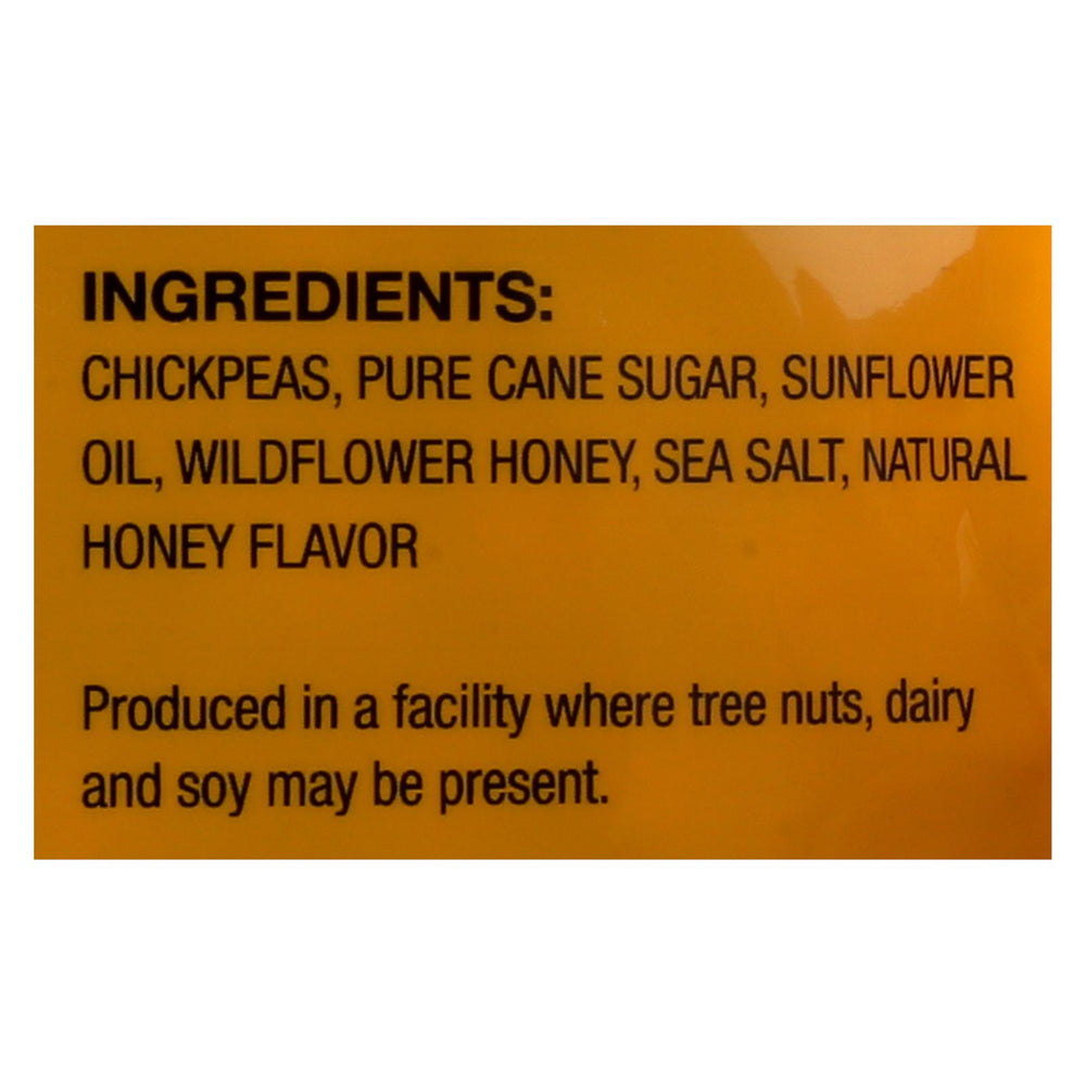 Biena Chickpea Snacks - Honey Roasted - Case Of 8 - 5 Oz.