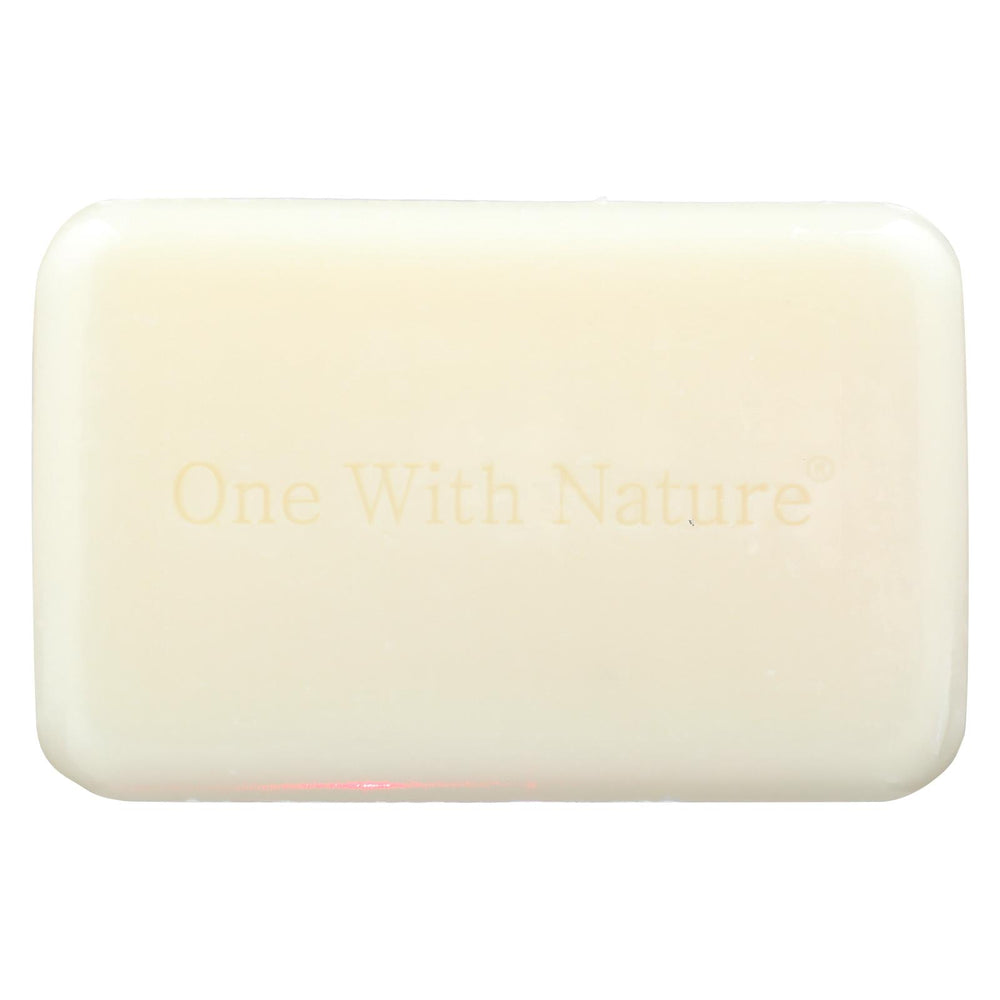 One With Nature Naked Soap - Goat's Milk And Lavender - Case Of 6 - 4 Oz.