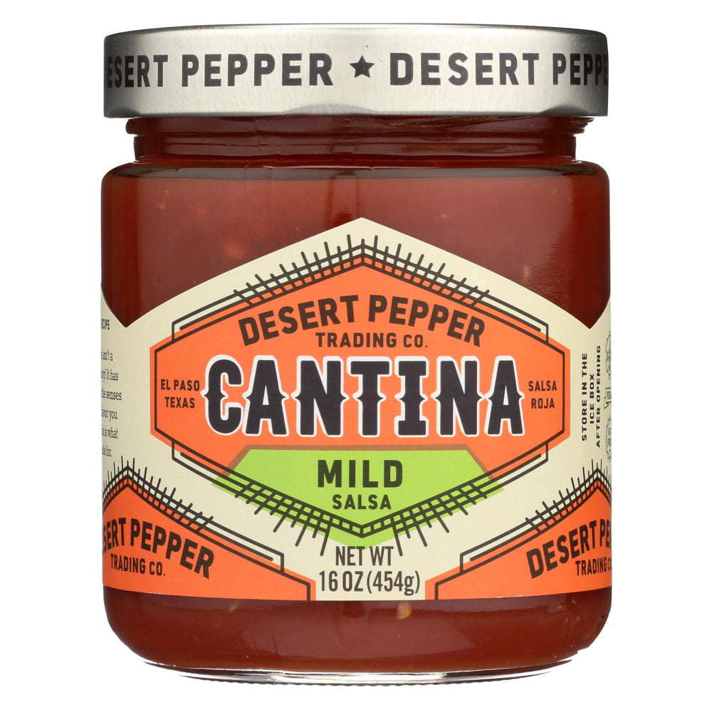 Desert Pepper Trading - Cantina Salsa - Mild - Case Of 6 - 16 Oz