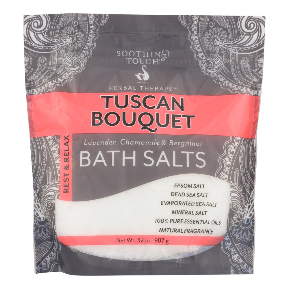 Soothing Touch Bath Salts - Rest & Relax Tuscan Bouquet - 32 Oz