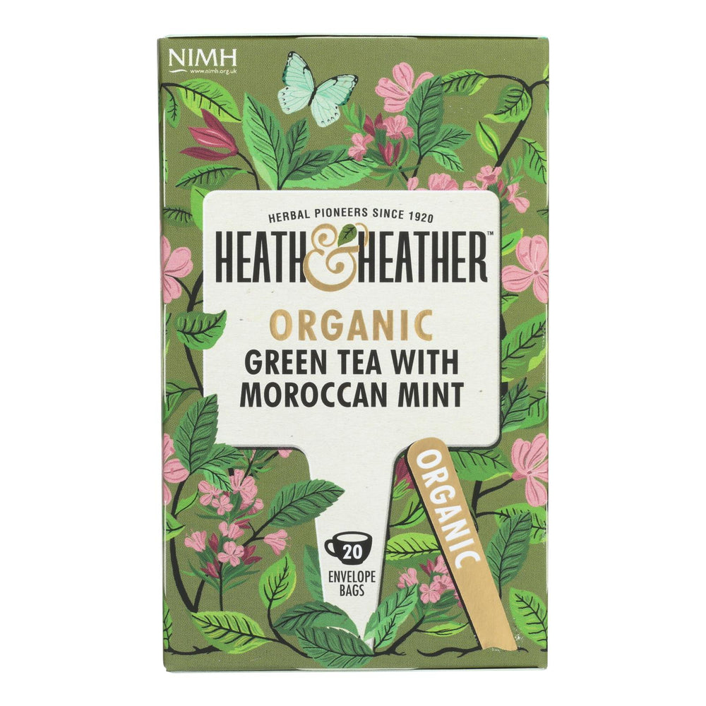 Heath & Heather - Tea Green W-mrccn Mint - Case Of 6 - 20 Ct
