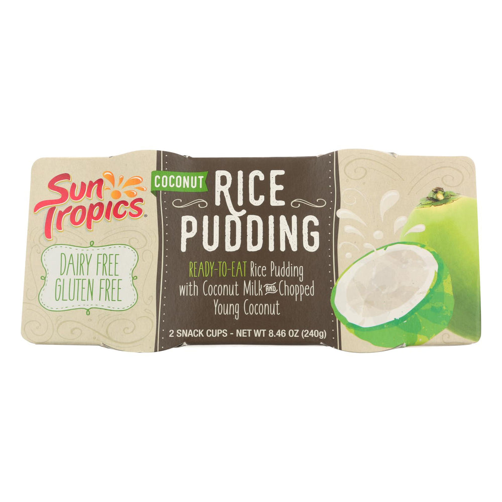 Sun Tropics Ready-to-eat Coconut Rice Pudding - Case Of 6 - 8.46 Oz