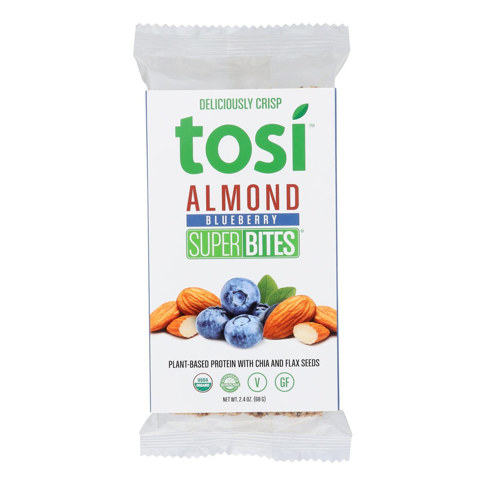 Tosi - Superbites Blbry Almond - Case Of 12 - 2.4 Oz