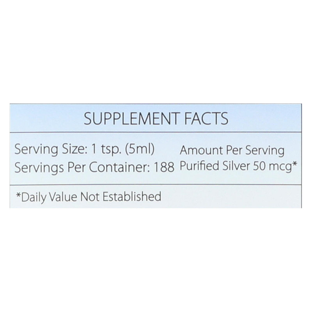 Silver Biotics - Supplmnt Dly Imun Sup Vlu - 1 Each 1-32 Fz