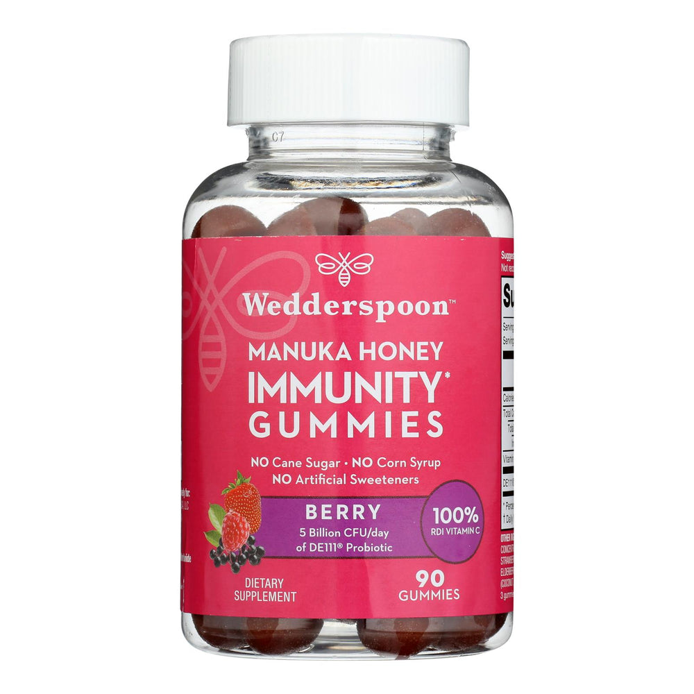 Wedderspoon - Manuka Honey Immun Gummy Berry - 1 Each 1-90 Ct